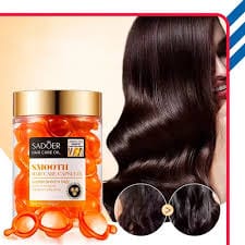 SADOER Argan Oil Hair Care Capsules – Deep Repair & Nourishing Hair Serum Capsules (30pcs)
