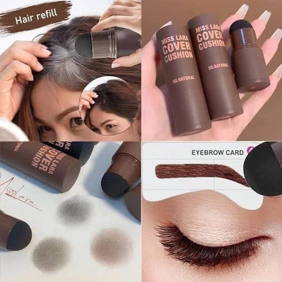 Miss Lara Eyebrow Hairline Powder Stick – Waterproof Hairline &amp; Brow Touch-Up for Natural Fuller Coverage