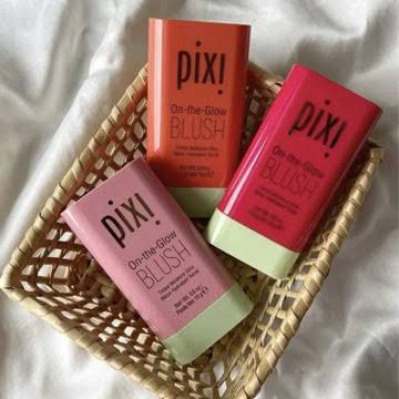 Pixi On-the-Glow Blush Stick – Hydrating Cream Blush for a Natural Radiant Glow